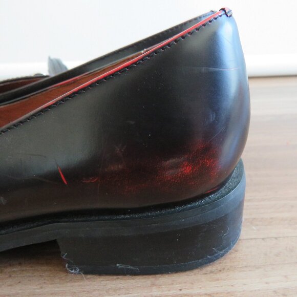 JEFFREY CAMPBELL Lawford Finch Leather Tassel Loafer Slip On Shoes EU 36 US 5.5 - Picture 5 of 15